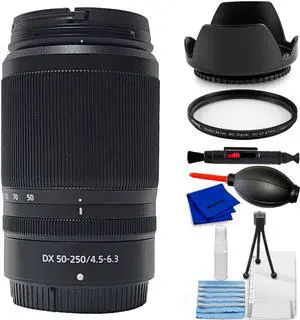 Nikon NIKKOR Z DX 50-250mm f/4.5-6.3 VR Lens 20085 - 7PC Accessory Bundle