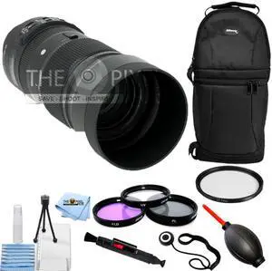 Sigma 100-400mm f/5-6.3 DG OS HSM Contemporary Lens (Nikon F) Filter Kit Bundle Sigma 100-400mm f/5-6.3 DG OS HSM Contemporary Lens (Nikon F) Filter Kit Bundle