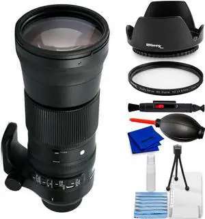 Sigma 150-600mm f/5-6.3 DG OS HSM Contemporary Lens (Canon EF) - UV Bundle