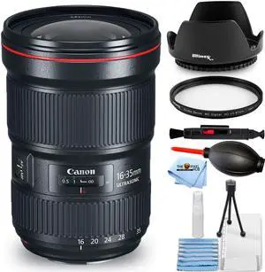 Canon EF 16-35mm f/2.8L III USM Lens 0573C002 - Essential UV Filter Bundle