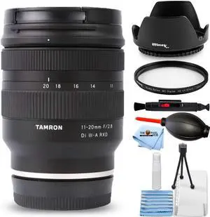 Tamron 11-20mm f/2.8 Di III-A RXD Lens for Sony E AFB060S-700 - UV Filter Bundle