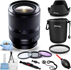 Tamron 17-28mm f/2.8 Di III RXD Lens for Sony E - 10PC Accessory Bundle Tamron 17-28mm f/2.8 Di III RXD Lens for Sony E - 10PC Accessory Bundle