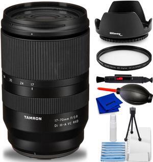 Tamron 17-70mm f/2.8 Di III-A VC RXD Lens for FUJIFILM X - 7PC Accessory Bundle