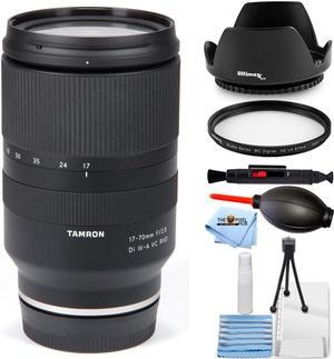 Tamron 17-70mm f/2.8 Di III-A VC RXD Lens for Sony E - 7PC Accessory Bundle