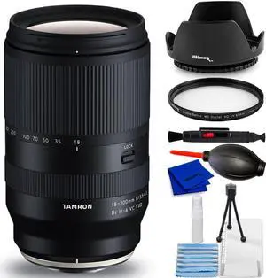 Tamron 18-300mm f/3.5-6.3 Di III-A VC VXD Lens for FUJIFILM X - Accessory Bundle