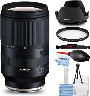 Tamron 18-300mm f/3.5-6.3 Di III-A VC VXD Lens for Sony E - 7PC Accessory Bundle