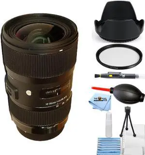 Sigma 18-35mm f/1.8 DC HSM Art Lens for Nikon 210-306 - UV Filter Bundle