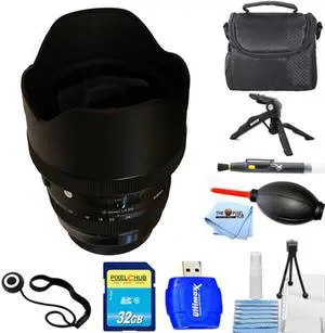 Sigma 12-24mm f/4 DG HSM Art Lens for Canon EF 205954 + Accessory Bundle