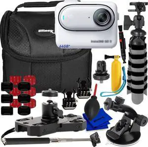 Insta360 GO 3 Action Camera (64GB) - 12PC Accessory Bundle