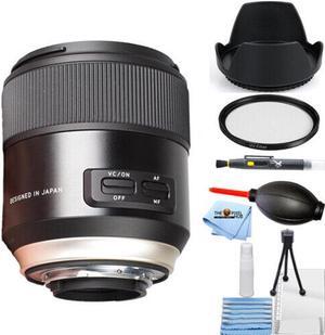 Tamron SP 45mm f/1.8 Di VC USD Lens for Canon EF AFF013C-700 - UV Filter Bundle