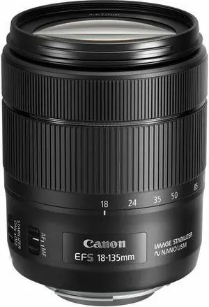 Canon EF-S 18-135mm f/3.5-5.6 IS USM Lens - 1276C002