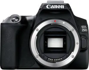 Canon EOS 250D/Rebel SL3 DSLR Camera (Black, Body Only)
