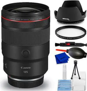 Canon RF 135mm f/1.8 L IS USM Lens 5776C002 - 7PC Accessory Bundle