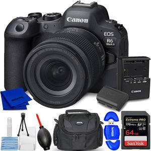 Canon EOS R6 Mark II Mirrorless Camera and 24105mm f471 Lens  Accessory Kit