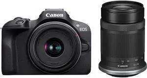 Canon EOS R100 Mirrorless Camera with 18-45mm and 55-210mm Lenses Kit