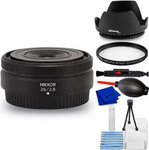 Nikon NIKKOR Z 26mm f/2.8 Lens (Nikon Z) 20116 - 7PC Accessory Bundle