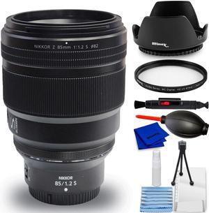 Nikon NIKKOR Z 85mm f/1.2 S Lens (Nikon Z) 20114 - 7PC Accessory Bundle