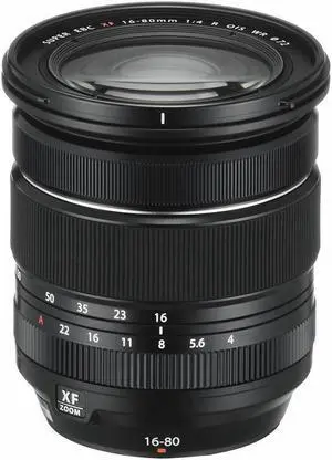 FUJIFILM XF 16-80mm f/4 R OIS WR Lens 16635613 - White Box