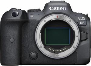 Canon EOS R6 Mirrorless Digital Camera Body Only  4082C002