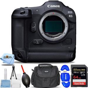 Canon EOS R3 Mirrorless Digital Camera Body Only  7PC Accessory Bundle
