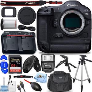 Canon EOS R3 Mirrorless Digital Camera Body Only  12PC Accessory Bundle
