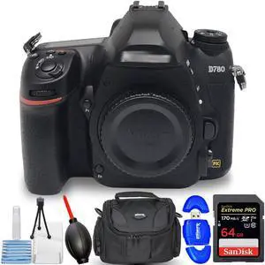 Nikon D780 DSLR Camera and AF-S NIKKOR 24-120mm Lens 1619 - 7PC Accessory Bundle