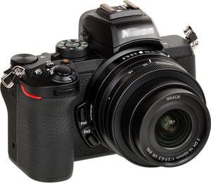 Nikon Z50 Mirrorless Camera Body + 3 Lens Kit 16-50mm Z VR + 32GB + Flash &  More