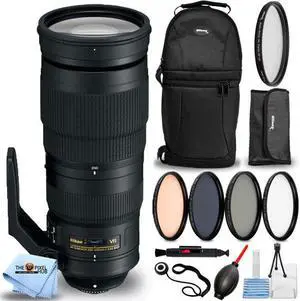 Nikon AF-S NIKKOR 200-500mm f/5.6E ED VR Zoom Lens 20058 - Filter Kit Bundle