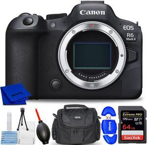 Canon EOS R6 Mark II Mirrorless Camera 5666C002 - 7PC Accessory Bundle
