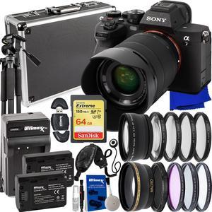 Sony a7 IV Mirrorless Camera with 2870mm Lens  22PC Accessory Bundle