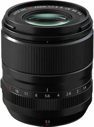 FUJIFILM XF 33mm f/1.4 R LM WR Lens 16719201 - (International Version)