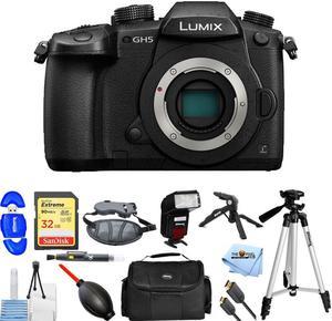 Panasonic Lumix GH5 Mirrorless Camera Body  12PC Accessory Bundle