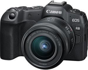 Canon EOS R8 Mirrorless Camera with RF 24-50mm f/4.5-6.3 IS STM Lens - 5803C012