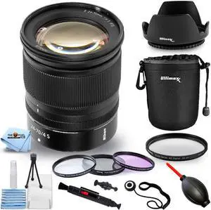 Nikon NIKKOR Z 24-70mm f/4 S Lens 20072 + Lens Pouch + Filter Kit Bundle