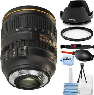 Nikon AF-S NIKKOR 24-120mm f/4G ED VR Lens 2193 - Essential UV Filter Bundle