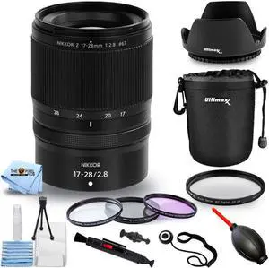 Nikon NIKKOR Z 17-28mm f/2.8 Lens 20115 - 10PC Accessory Bundle Nikon NIKKOR Z 17-28mm f/2.8 Lens 20115 - 10PC Accessory Bundle