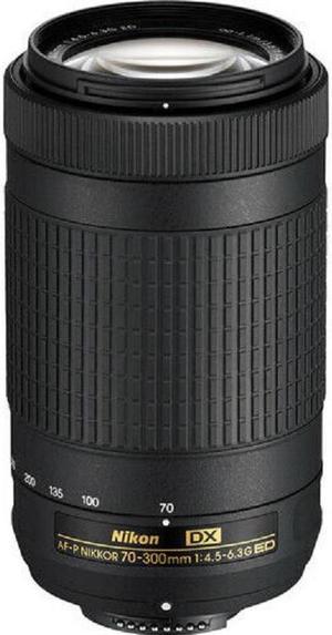 Nikon AF-P DX NIKKOR 70-300mm f/4.5-6.3G ED Lens 20061 - New in White Box