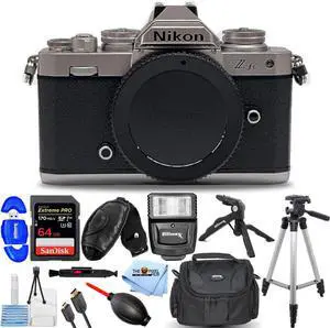 Nikon Zfc Mirrorless 20.9MP DX-Format Camera 1671 - 12PC Accessory Bundle
