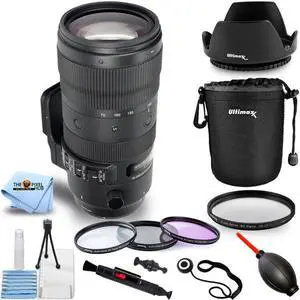 Sigma 70-200mm f/2.8 DG OS HSM Sports Lens for Nikon F - Pro Filter Kit Bundle
