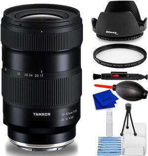 Tamron 17-50mm f/4 Di III VXD Lens (Sony E) A068 - 7PC Accessory Bundle