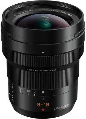 Panasonic Leica DG Vario-Elmarit 8-18mm f/2.8-4 ASPH. Lens H-E08018