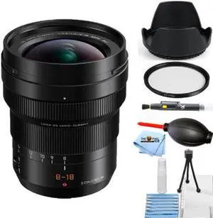 Panasonic Leica DG Vario-Elmarit 8-18mm f/2.8-4 ASPH. Lens + UV Filter Bundle