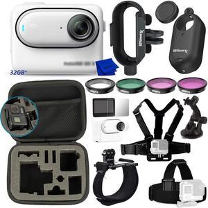 Insta360 GO3 GO 3 Action Waterproof Camera (32GB) - 10PC Accessory Bundle