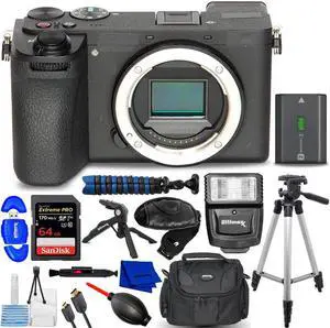 Sony a6700 Mirrorless Camera (Body) ILCE-6700 - 14PC Accessory Bundle