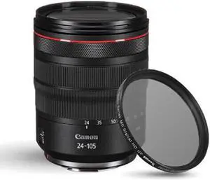 Canon RF 24-105mm f/4L IS USM Lens 2963C002 + UV Ultraviolet Filter
