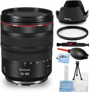 Canon RF 24-105mm f/4L IS USM Lens 2963C002 - 5PC Accessory Bundle