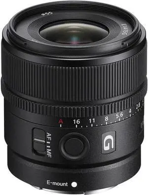 Sony E 15mm f/1.4 G Lens - SEL15F14G