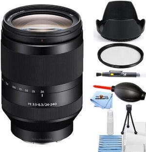 Sony FE 24-240mm f/3.5-6.3 OSS Lens SEL24240 - Essential UV Filter Bundle