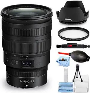 Nikon NIKKOR Z 24-70mm f/2.8 S Lens 20089 - 7PC Accessory Bundle