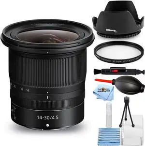 Nikon NIKKOR Z 14-30mm f/4 S Lens 20070 - Essential UV Filter Bundle